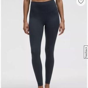 High-Waisted dark.blue Leggings